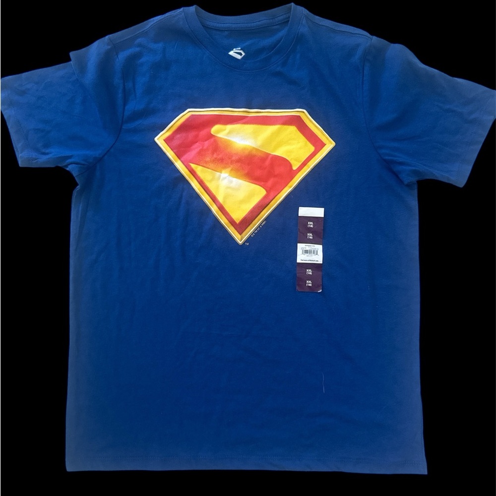 Superman Logo Blue T-Shirt